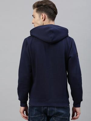 navy blue printed sweatshirt - 17583008 - Standard Image - 3