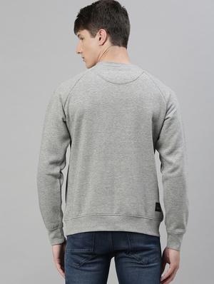 grey printed sweatshirt - 17583011 - Standard Image - 3