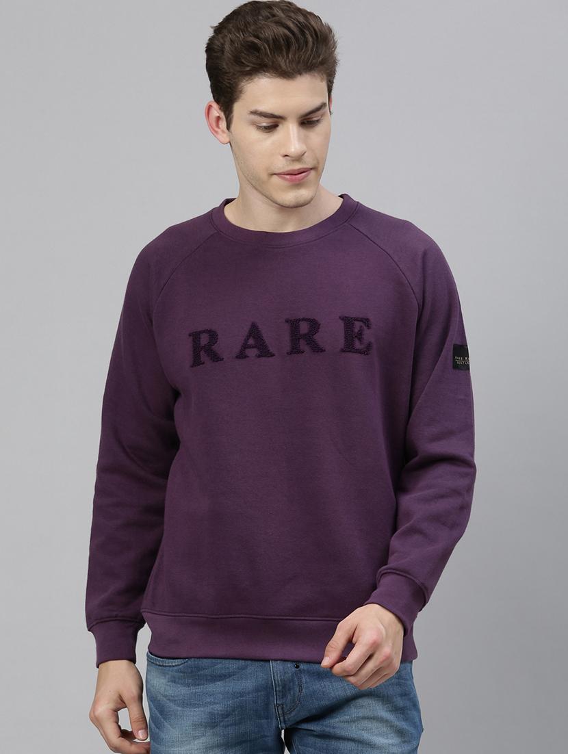 purple printed sweatshirt - 17583013 - Zoom Image - 1