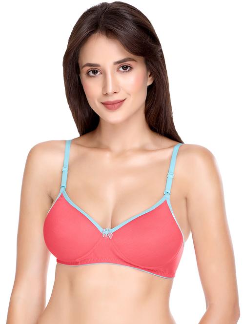 orange cotton tshirt bra - 17583111 - Standard Image - 1