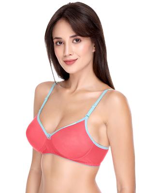 orange cotton tshirt bra - 17583111 - Standard Image - 2