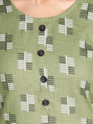 mustard rayon straight kurta - 17583151 - Standard Image - 4