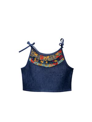 floral top with skirt set - 17583271 - Standard Image - 2