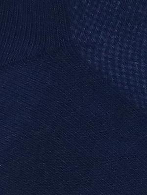navy blue cotton ankle length sock - 17583501 - Standard Image - 4