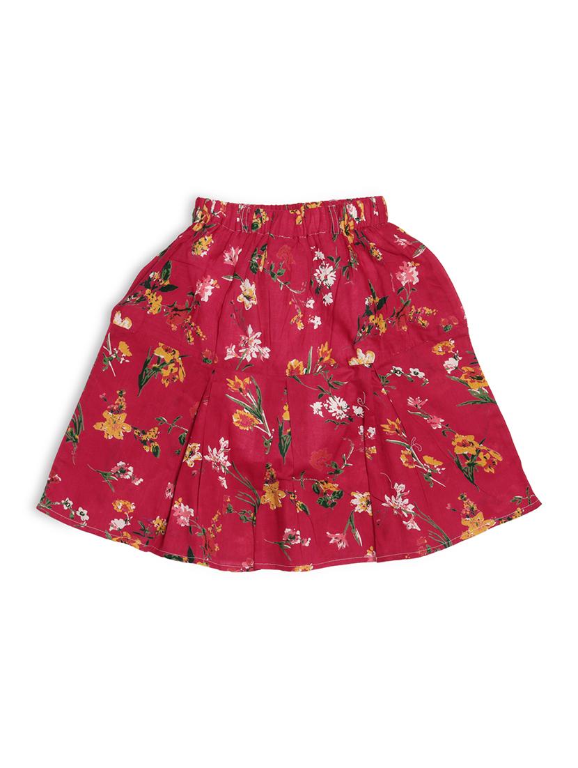 multi polyester skirt - 17583602 - Zoom Image - 1