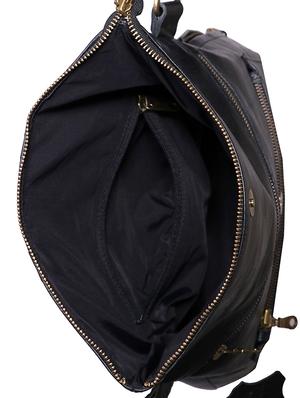 black leather utility backpack - 17583802 - Standard Image - 3