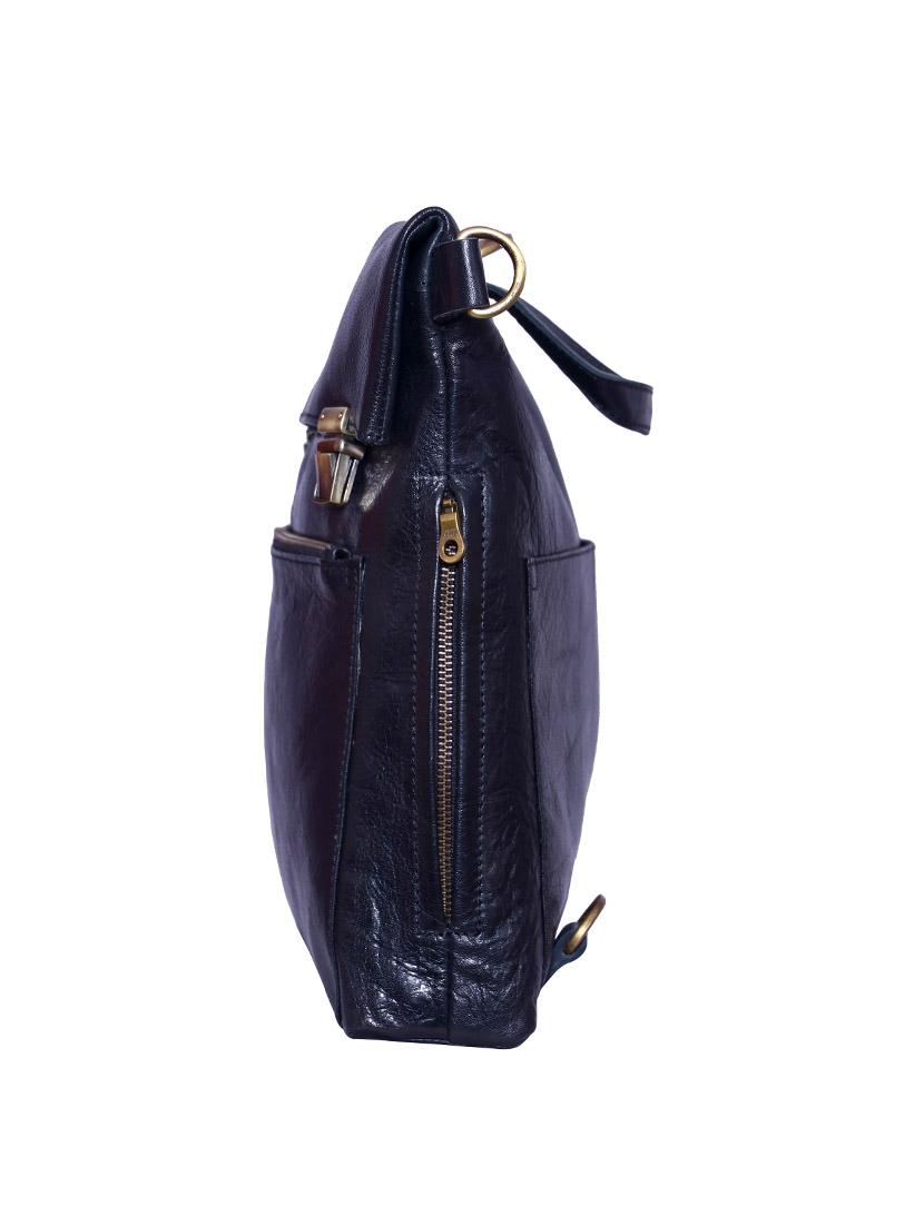 black leather utility backpack - 17583810 - Zoom Image - 5