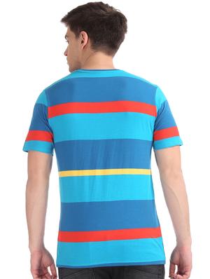 blue striped t-shirt - 17584291 - Standard Image - 3