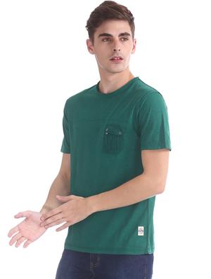 green solid pocket t-shirt - 17584300 - Standard Image - 2