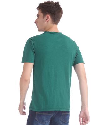 green solid pocket t-shirt - 17584300 - Standard Image - 3