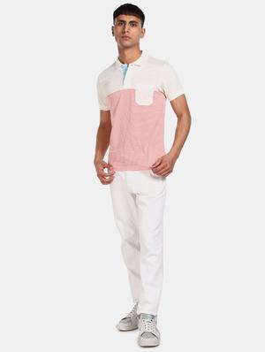 red striped polo t-shirt - 17584380 - Standard Image - 3