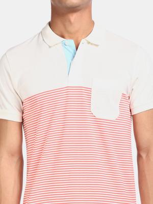 red striped polo t-shirt - 17584380 - Standard Image - 5