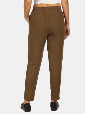 drawstring waist track pants - 17584477 - Standard Image - 3