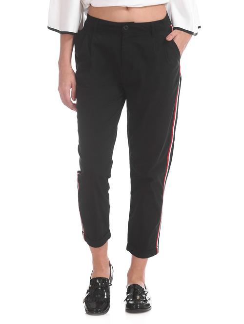 side taped chinos trouser - 17584480 - Very Small Image - 1