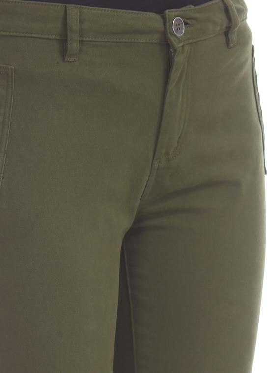 green cotton chinos trousers - 17584490 - Zoom Image - 5