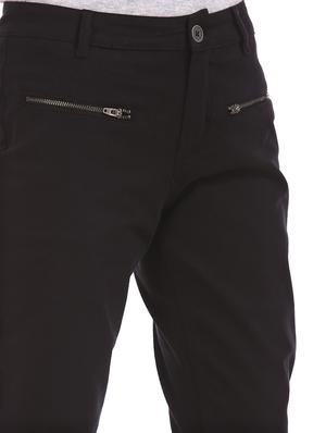 black cotton chinos trousers - 17584516 - Standard Image - 5
