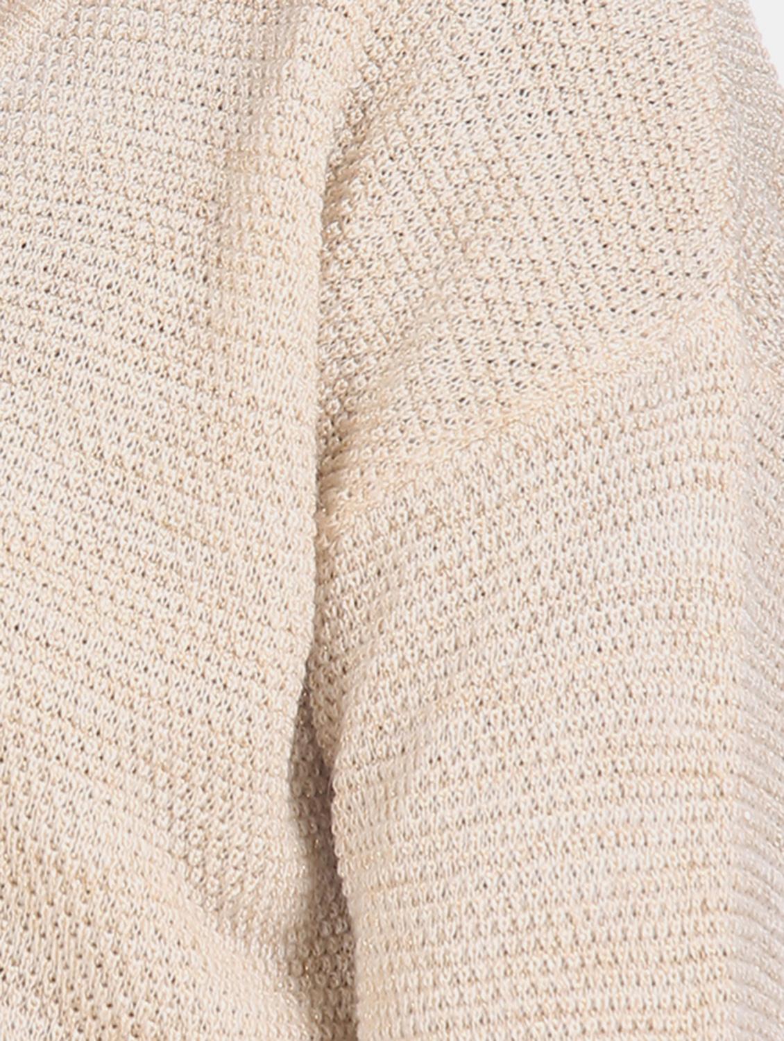 beige acrylic wool blend cardigan - 17584543 - Zoom Image - 5
