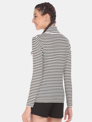 white acrylic wool blend cardigan - 17584550 - Standard Image - 3