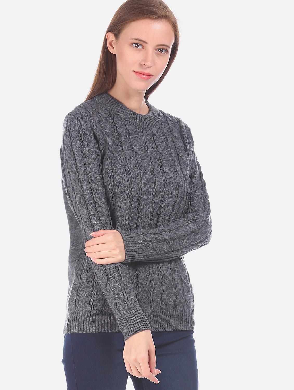 black acrylic wool blend cardigan - 17584552 - Zoom Image - 1