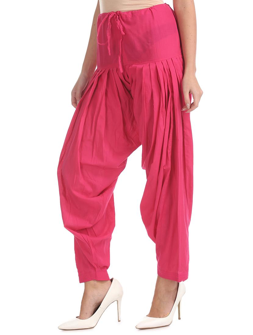pink cotton salwar salwars - 17584823 - Zoom Image - 1