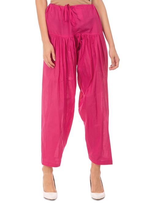 pink cotton salwar salwars - 17584827 - Standard Image - 1