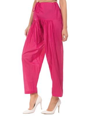 pink cotton salwar salwars - 17584827 - Standard Image - 2