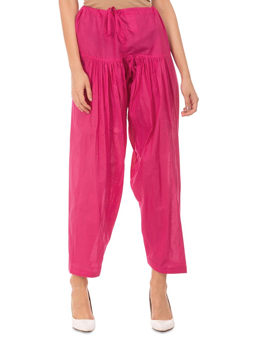 pink cotton salwar salwars - 17584827 - Zoom Image - 1