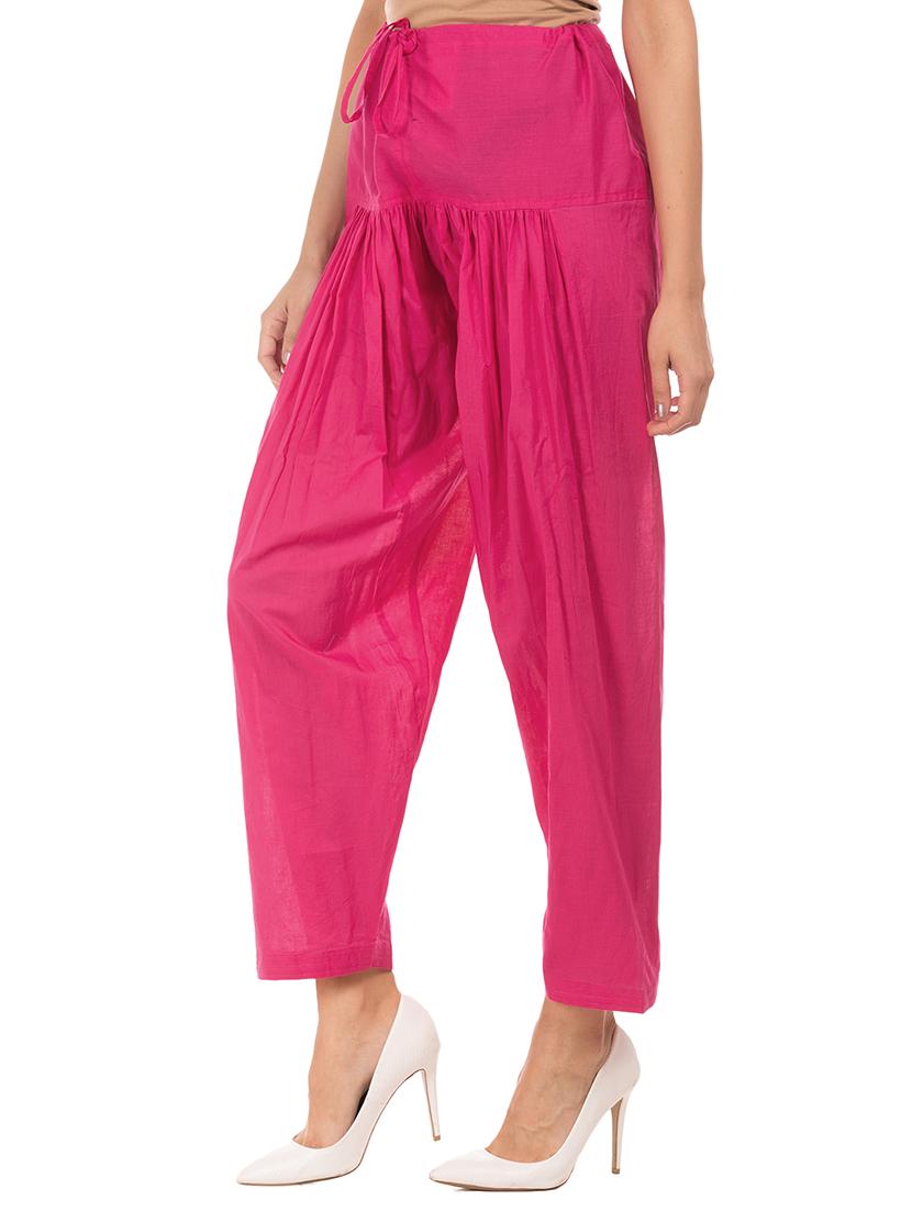 pink cotton salwar salwars - 17584827 - Zoom Image - 2