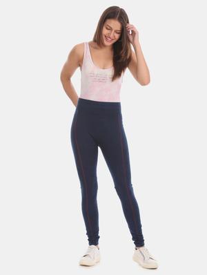 blue cotton jeggings - 17584831 - Standard Image - 4