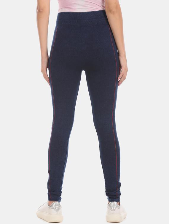blue cotton jeggings - 17584831 - Zoom Image - 3