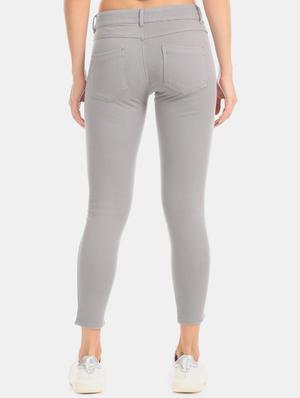 grey cotton jeggings - 17584839 - Standard Image - 3