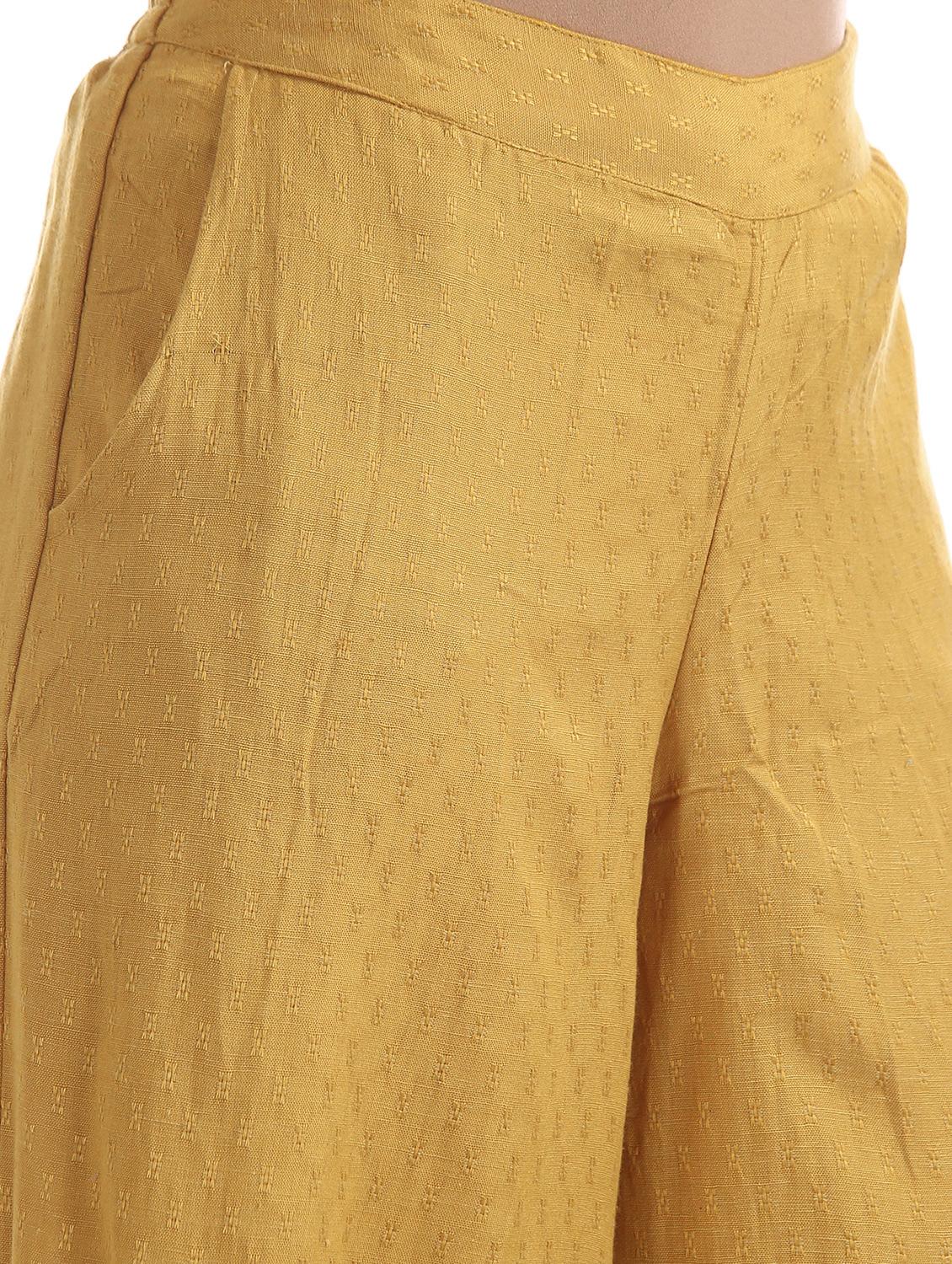 mid rise solid palazzo - 17584856 - Zoom Image - 5