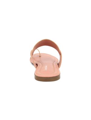 pink synthetic slip on sandals - 17584945 - Standard Image - 4