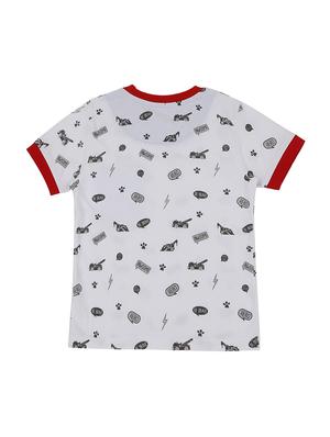 round neck printed t-shirt - 17585161 - Standard Image - 2