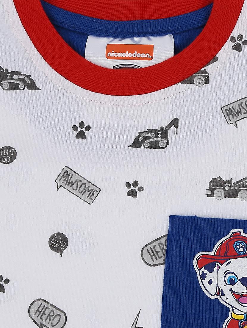 round neck printed t-shirt - 17585161 - Zoom Image - 3