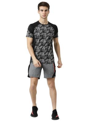 grey printed raglan t-shirt - 17585603 - Standard Image - 4