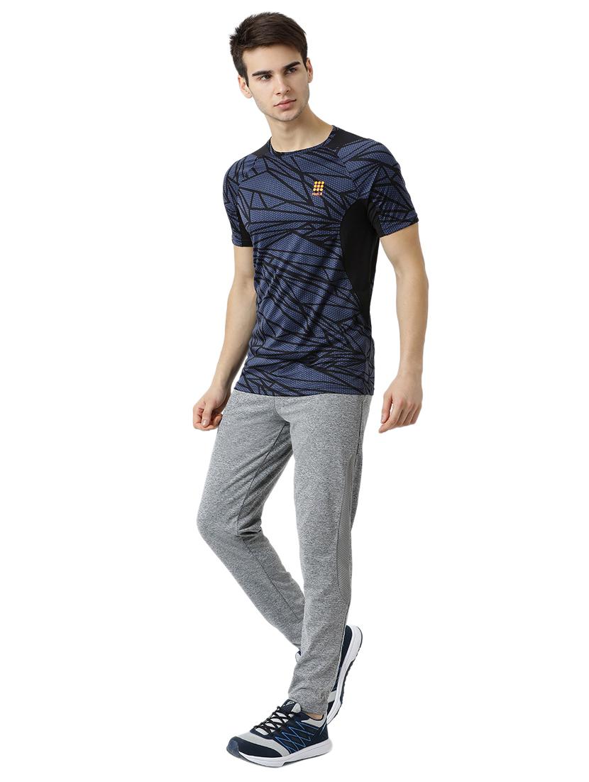 navy blue printed t-shirt - 17585606 - Zoom Image - 4