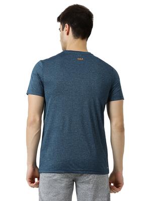 blue solid t-shirt - 17585618 - Standard Image - 3