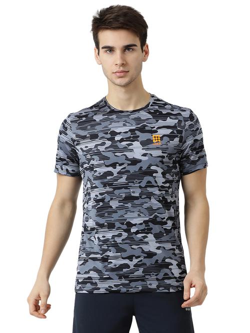 grey printed t-shirt - 17585619 - Standard Image - 1