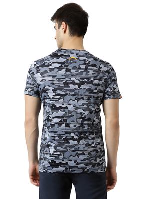 grey printed t-shirt - 17585619 - Standard Image - 3