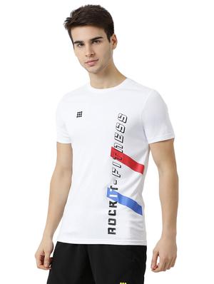 white printed t-shirt - 17585629 - Standard Image - 2