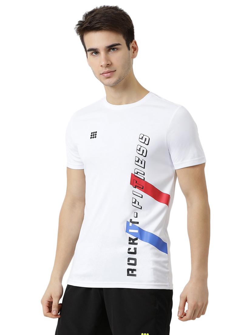 white printed t-shirt - 17585629 - Zoom Image - 2