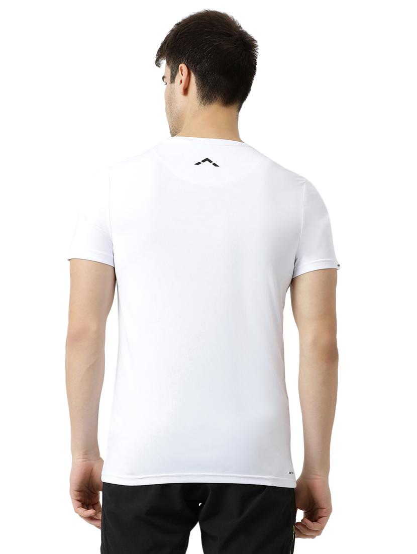 white printed t-shirt - 17585629 - Zoom Image - 3