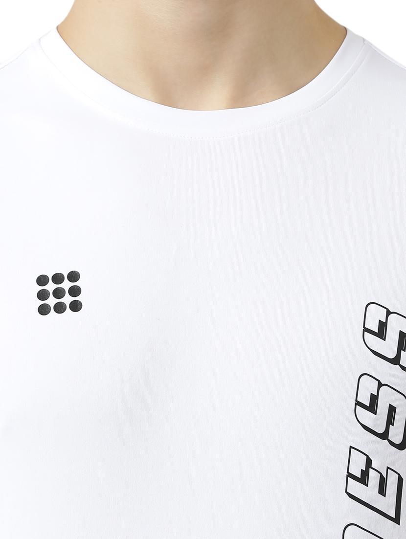 white printed t-shirt - 17585629 - Zoom Image - 5