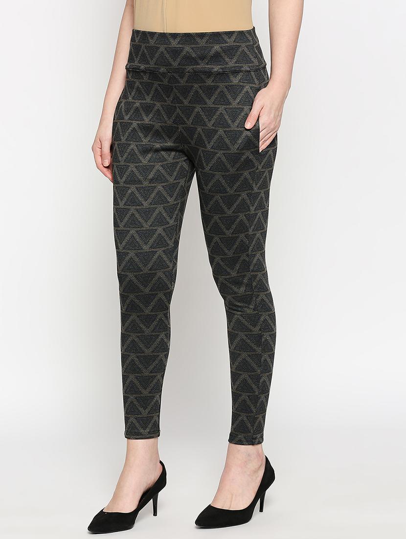 high rise printed jegging - 17586003 - Zoom Image - 2