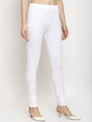 white cotton leggings - 17586420 - Standard Image - 2