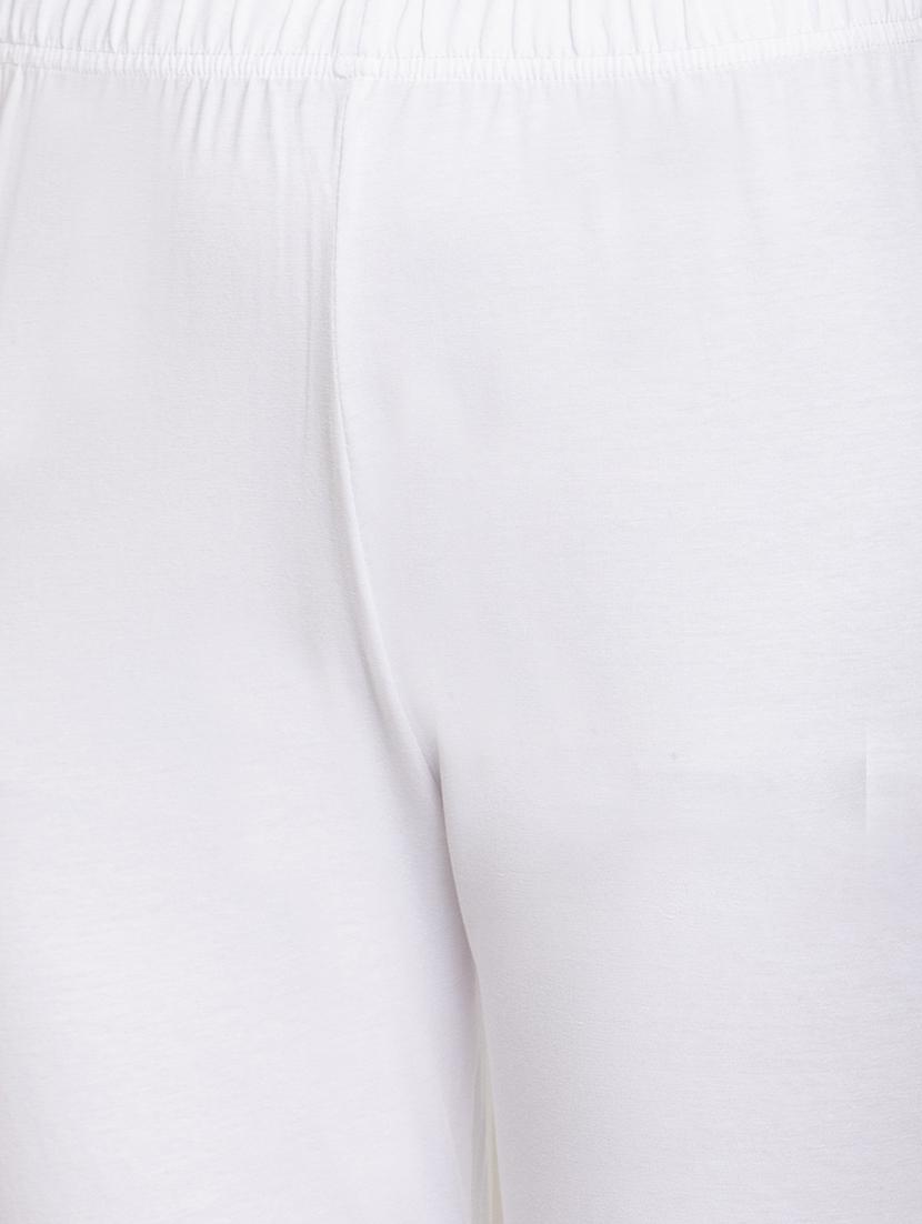 white cotton leggings - 17586420 - Zoom Image - 5
