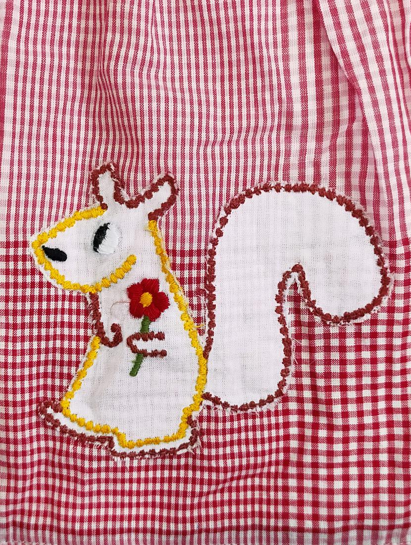 red cotton frock - 17586438 - Zoom Image - 3
