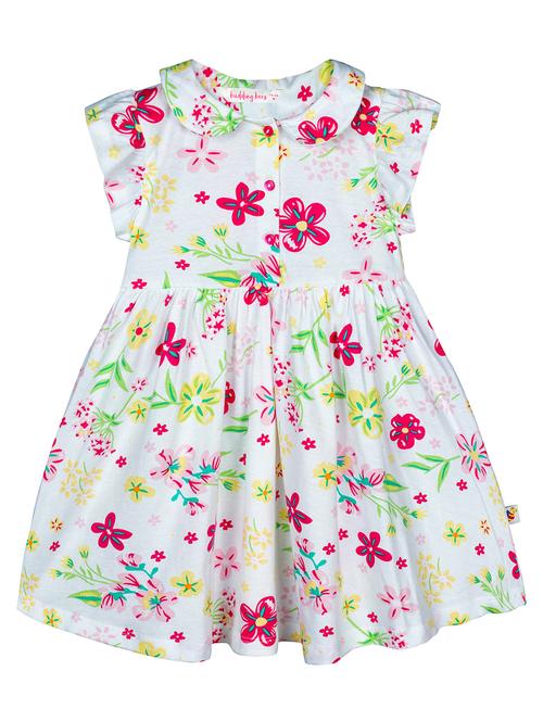 white cotton frock - 17586440 - Standard Image - 1
