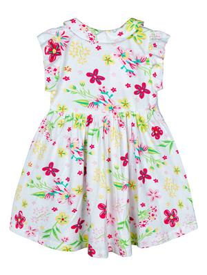 white cotton frock - 17586440 - Standard Image - 2